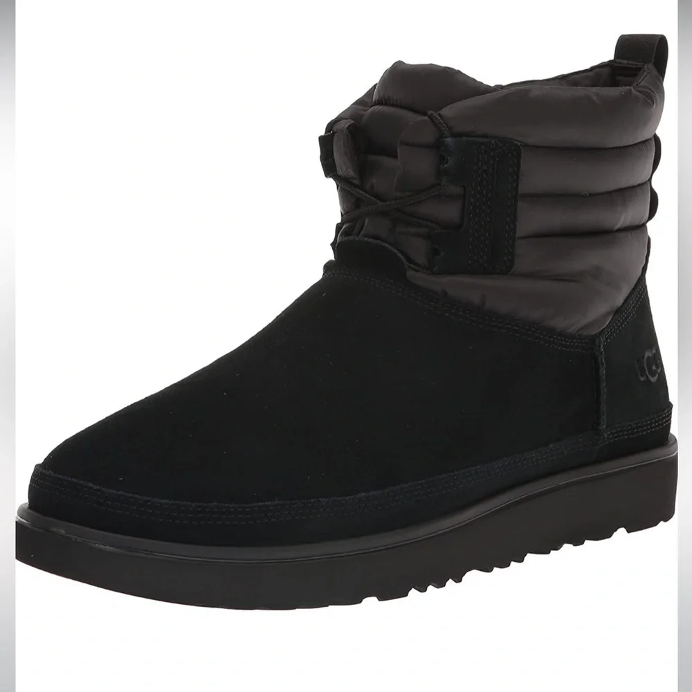 UGG Classic Mini Lace-Up Weather Boots  Size 11